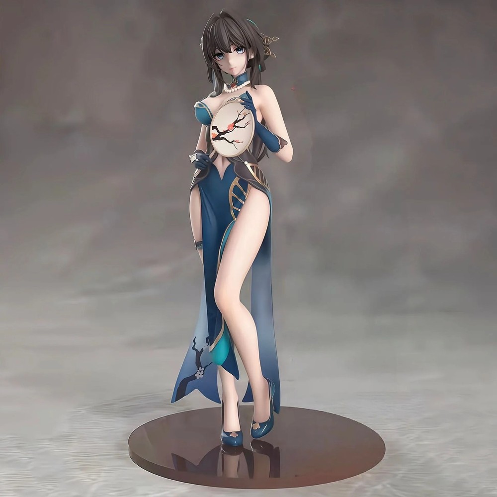 24CM Honkai Star Rail Ruan Mei China Dress Anime PVC Figure Model Toy Gift