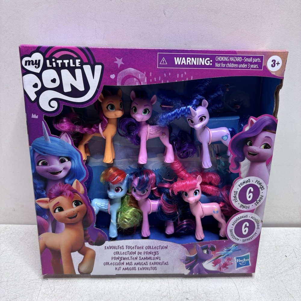 My Little Pony Figures – Favorites Together Collection – New Movie Set