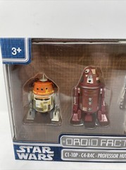 Disney Star Wars Droid Factory AHSOKA 3.75″ Figures C1-10P C4-R4C RD-3 Huyang
