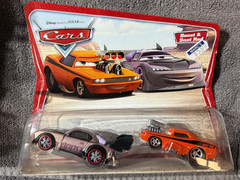 Disney Pixar Cars Boost and Snot Rod World of Cars 2 pack