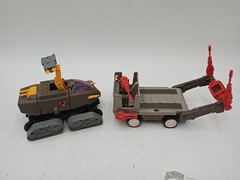 1986 Coleco Starcom US Space Force Vehicle Figure Lot Shadow Parasite RAT #ujs1