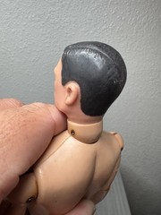 Vintage GI Joe 1964 Fully Jointed Action Figure Beige Plastic Military & Adventu