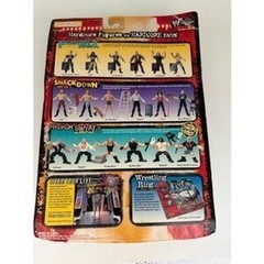7 WWF/WWF Wrestling Figures On Card