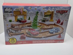 NEW Sealed Disney Pixar Cars Mini Racers Advent Calendar 25 Play Pieces…