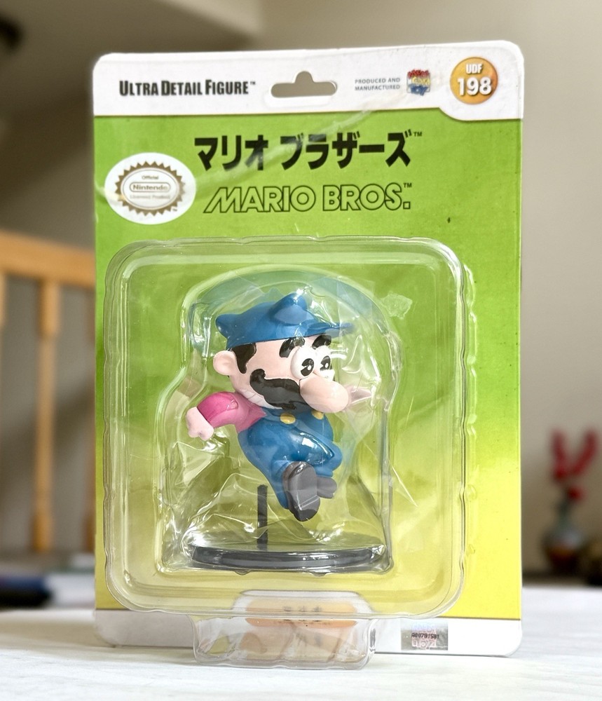 Super Mario Bros Mario UDF #198 Medicom Ultra Detail Figure 2015 Sealed Nintendo
