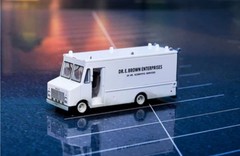 Back to the Future Time Machine SDCC Exclusive 40th Anniversary Hot Wheels Set