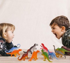 Child-Friendly 39 Mini Dinosaur Figures – Assorted Styles for Educational Play