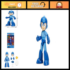 4″ Mega Man Action Figure – Collectible Toy for Kids & Adults, Great Gift!
