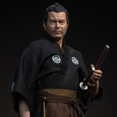Infinite Statue X Kaustic Plastik TOSHIRO MIFUNE RONIN 12in Action Figure Doll