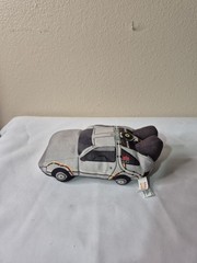 Back to the Future DMC DeLorean Time Machine Plush Figure 8” Limited Edition
