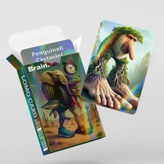 30pcs Italian brainrot Cards, Tralalero Tralala and Tung Tung Tung Sahur,Famous