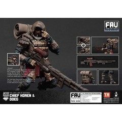 Toynami Acid Rain Cheif Koren And Doeg 1:18 Figure Set NEW IN STOCK Action Fig