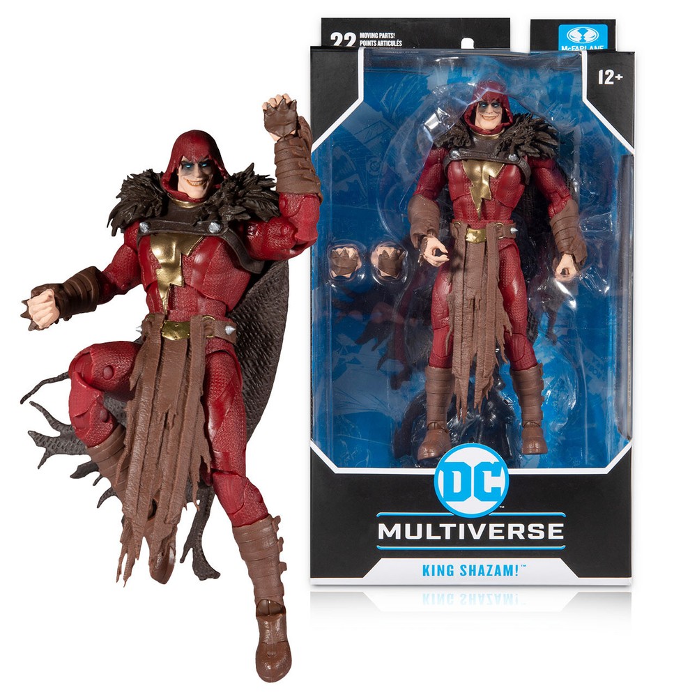 McFarlane Toys DC Multiverse King Shazam! 7″ Action Figure – BRAND NEW
