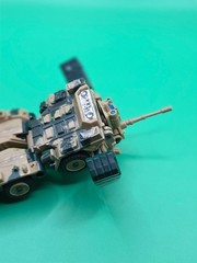 Vintage 1983 Bandai Machine Robo Gobots Tank Robo Loose Missing Front Tire