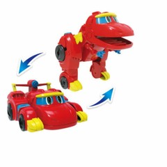 Gogo Dino Mini Dinosaur Transform Robot Figures Kids Boy Vehicle Toys Car 3.5″