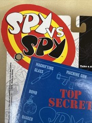 DC DIRECT DIAMOND COMIC MAD SPY VS SPY WHITE FIGURE NIP 1998