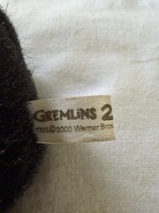 Rare Gremlins 2 Plush Mogwai Pair – Gizmo + Mohawk JUN Planning 1999 + 2000 4”