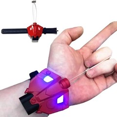 Adjustable Spider Web Launcher String Shooter Real Silk Web Shooter Toy for Kids