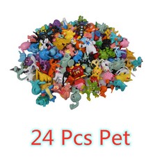 144 Style Pokemon Figure Toys Anime Pikachu Action Figure Model Ornamental Decor