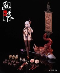 US🇺🇲 – Chinese Gods & Ghosts Huaxia Divine Painted Skin 1/12 Scale Figure NEW