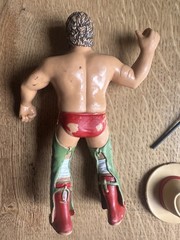 LJN WWF Wrestling Superstars Terry Funk Action Figure-All Accessories Included