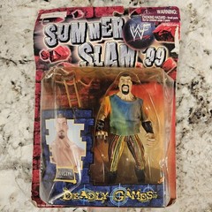 Jakks WWE WWF Summer Slam 99 Deadly Games Kurgann Figure NEW