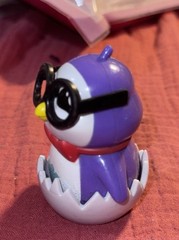 Bonkers Toy Co. LLC Penguin Figurine Purple Plastic 2.7 inch