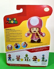 2024 JAKKS Pacific World of Nintendo Figure: TOADETTE (w/ Coin)
