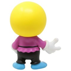 POPAGANDA X RON ENGLISH 9 INCH HAPPY BOY GRIN FIGURE YELLOW Limited Editon Rare
