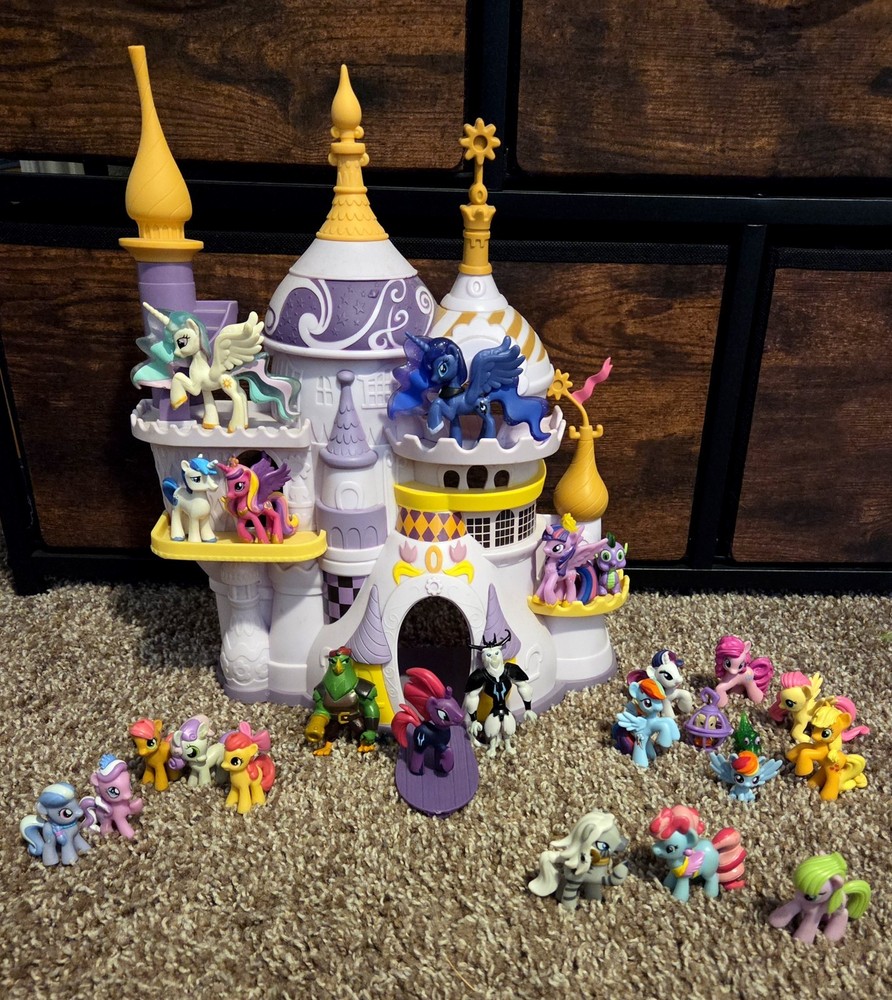 MLP Friendship Is Magic Lot 20+ Mini Figs Playset Pets Nightmare Luna Celestia