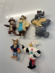 Kellogg’s 2″ PVC Figures 1991 Lot of 5 – Duck Tales – TaleSpin- Chip n Dale