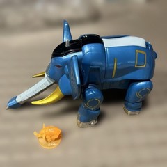 Bandai Gaoranger Power Animal Series Gao Elephant Wild Force Zord Figure Used