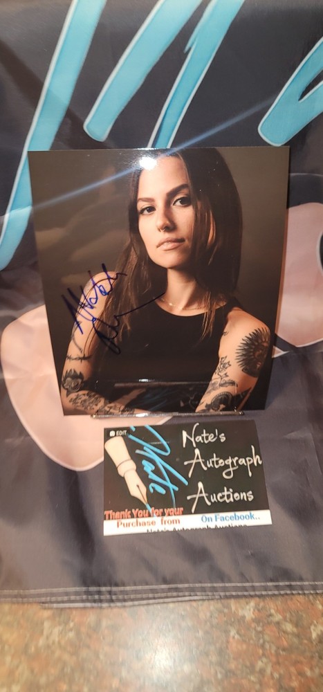 Natalie Cuomo Comedian Signed 8×10 Autographed RARE Actor