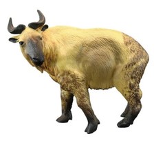 Takin Cattle Goat Animal Toy PVC Action Figure Doll Kids Toys Party Gifts