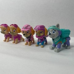 Paw Patrol Skye Everest Figures Lot 5pcs Bundle Toy Set Working FeaturePaw Patro