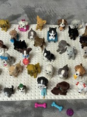 Puppy In My Pocket – Lot of 34 Fuzzy Felt Figures