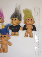 VTG 90′ Ugly Troll’s Russ & TNT Figures Lot of 5
