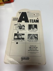 Vintage 80s Galoob A-TEAM Action Figures Lot 3 B.A. Murdock Hannibal Sealed MOC