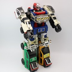 Power Rangers TURBO Carranger DX RV ROBO MEGAZORD Turbo Megazord Bandai