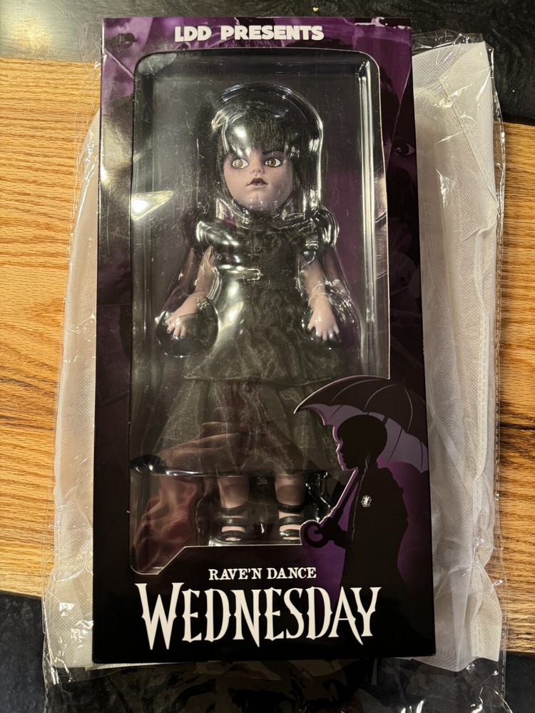 LDD Presents Wednesday Adams Rave’N Dance Adult Collector’s Doll NEW IN BOX
