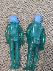 Fisher Price Adventure People X-Ray Man & Woman Lot of 2 Vintage Figures