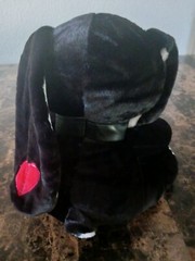 Goth Bunny Plush Black (25cm/9.84in) Christmas Gift