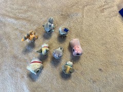 Disney Palace Pets Whisker Haven Tales Flocked Mini Figure 8 Piece Lot