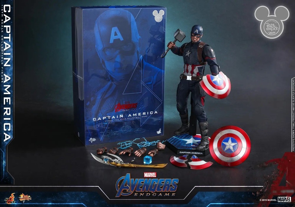 Disney D23 Expo 2019 Captain America Hot Toys Movie Masterpiece