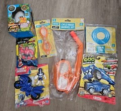 Lot Of Toys ~ Boys Box Set ~ Boys Swimming Gift ~ Age 4 And Up