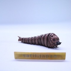 [USED] BANDAI S.H.MonsterArts Mothra Adults & Mothra Special Color Ver. Figure