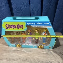 Vtg 2002 Scooby-Doo Mystery Solving Crew 5 Figures Set – NEW IN BOX Cartoon Net.