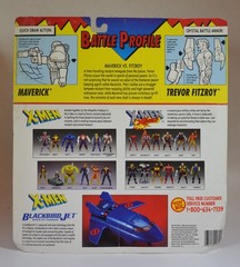 Toybiz Marvel X-Men MAVERICK VS. TREVOR FITZROY with Wolverine 1994 5″ opened