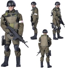 1/6 12″ American Soldier Special Forces Action Figure Model ACU Military Army US