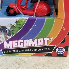 Miraculous: Tales of Ladybug and Cat Noir Felt Mega Mat & Scooter w/ Figure NEW